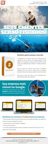 Ferramentas da K2web aumentam em 3x o volume de contatos no site