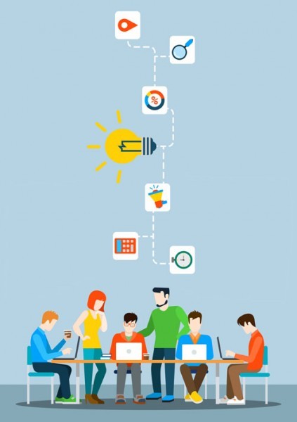 Seu ambiente criativo de trabalho