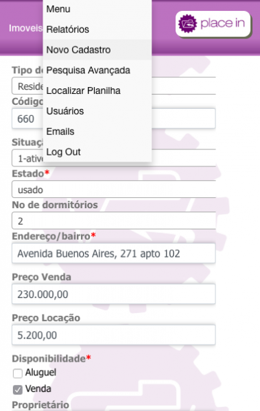 Funcionalidades Construtivas