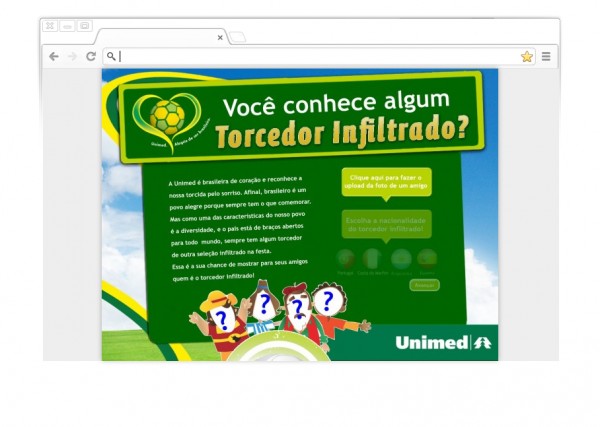 Hotsite Torcedor Infiltrado Unimed