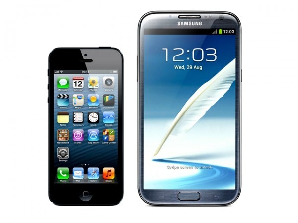 Iphone 5 ou Samsung galaxy?